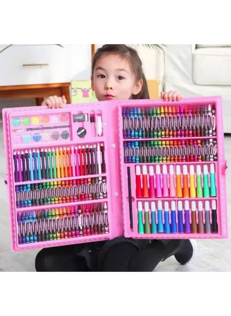 جولدن أروز مجموعة ألوان ومستلزمات فنية للأطفال – 208 قطعة - Image 2